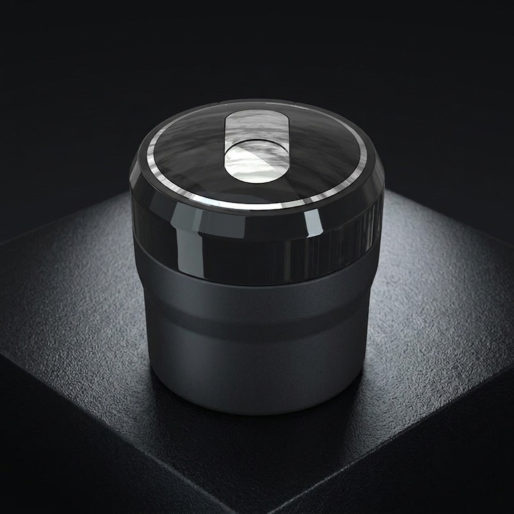Portable Car Ashtray - Large Capacity & LED-Illuminated