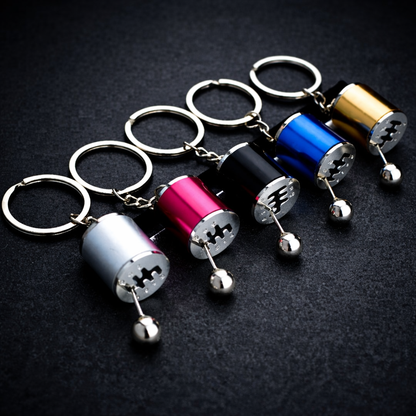 Speed Manual Gearbox Shifter Keychain