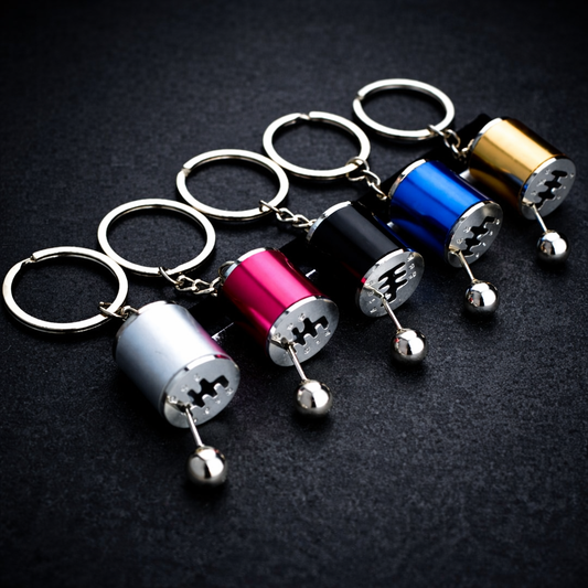 Speed Manual Gearbox Shifter Keychain