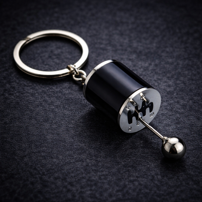 Speed Manual Gearbox Shifter Keychain