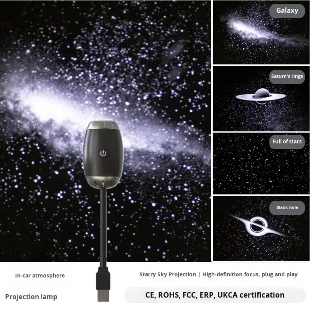 USB Car Roof Star Projector