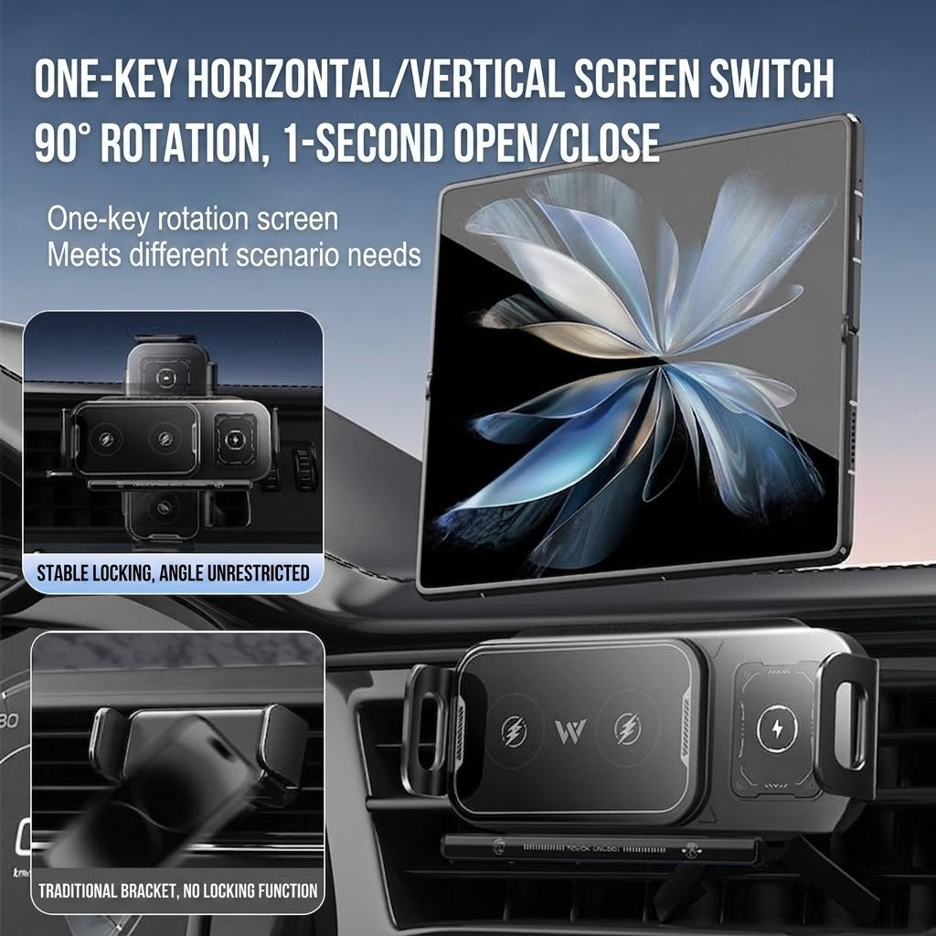 Wireless Charging Car Mobile Phone Holder