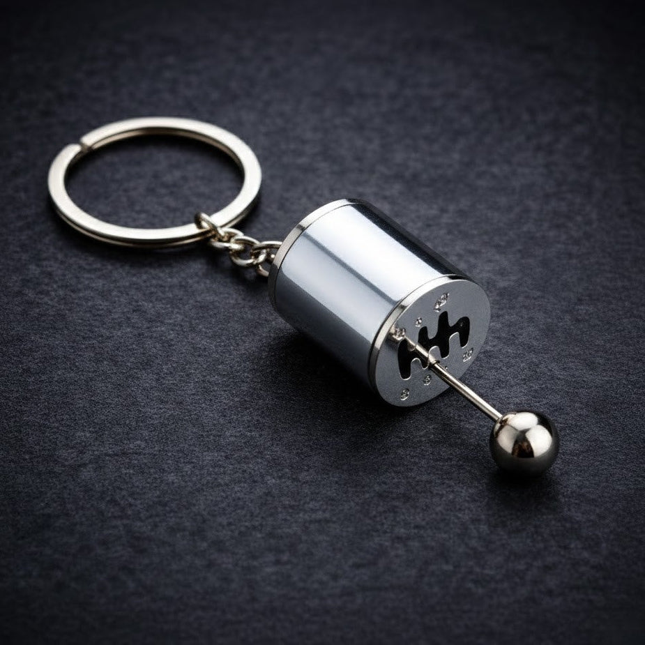Speed Manual Gearbox Shifter Keychain