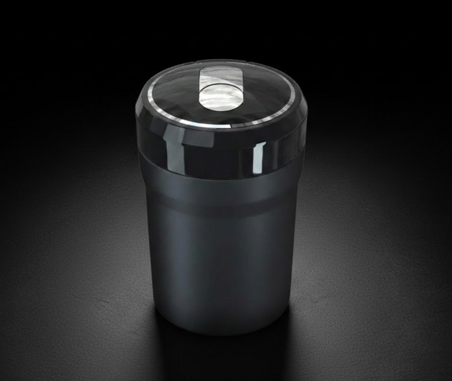 Portable Car Ashtray - Large Capacity & LED-Illuminated