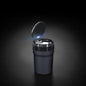 Portable Car Ashtray - Large Capacity & LED-Illuminated