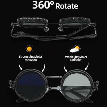 Adjustable Dimming Sunglasses